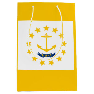 Rhode Island State Flag Design Medium Gift Bag