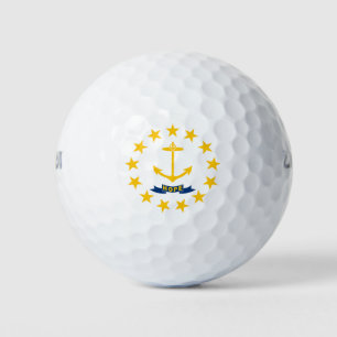 Rhode Island State Flag Golf Balls