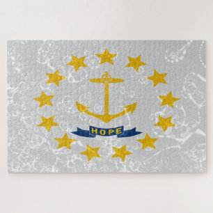 Rhode Island State Flag Jigsaw Puzzle