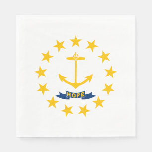 Rhode Island State Flag Napkin