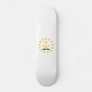 Rhode Island State Flag Skateboard
