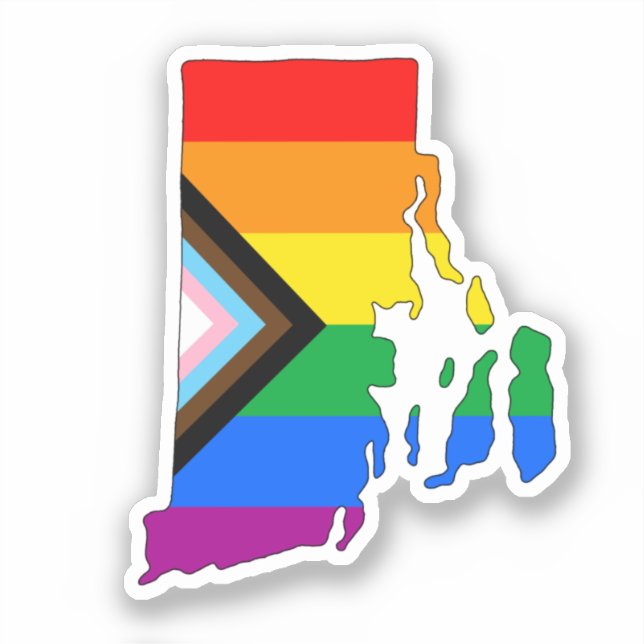 Rhode Island State Pride LGBTQ Progress Pride (Front)