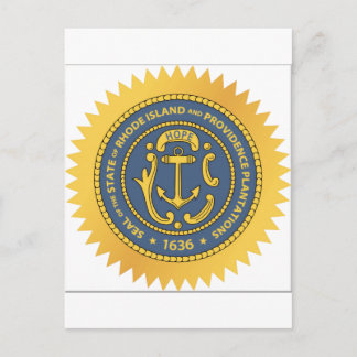 Rhode Island State Seal Postcard