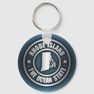 Rhode Island Steel (B) Key Ring