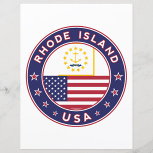 Rhode Island sticker, phone case, tote bag