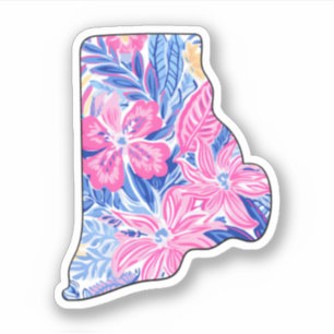 Rhode Island - Summer Sticker - Lilly Inspired
