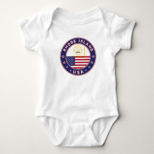 Rhode Island T-shirt, legging Baby Bodysuit