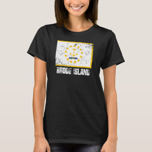 Rhode Island US States America USA Rhode Island fl T-Shirt