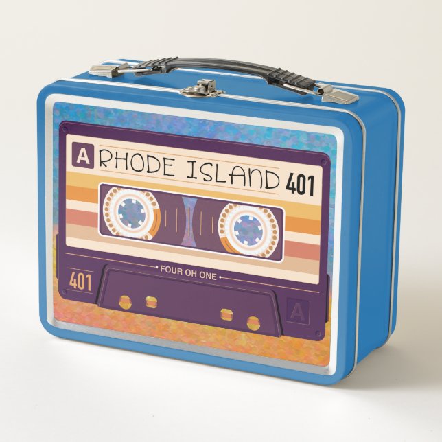 Rhode Island Vintage Lunchbox (Front)