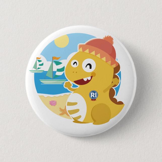 Rhode Island VIPKID Button (Front)