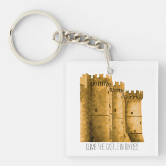 Rhodes' Castle Key Ring