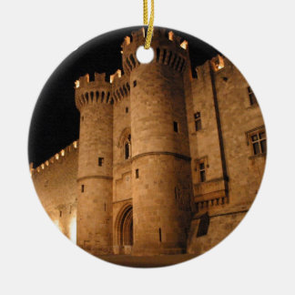 Rhodes  Greece angie Ceramic Tree Decoration