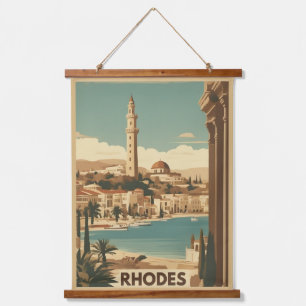 Rhodes Greece - Rhodes Island greece trip Hanging Tapestry