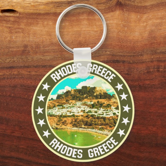 Rhodes                                             key ring (Front)