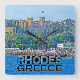 Rhodes Square Wall Clock