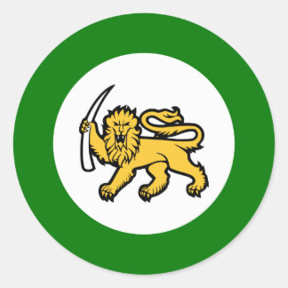 Rhodesian Air Force Classic Round Sticker