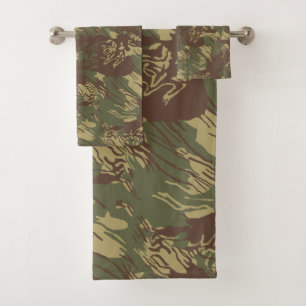 Rhodesian Brushstroke CAMO Bath Towel Set