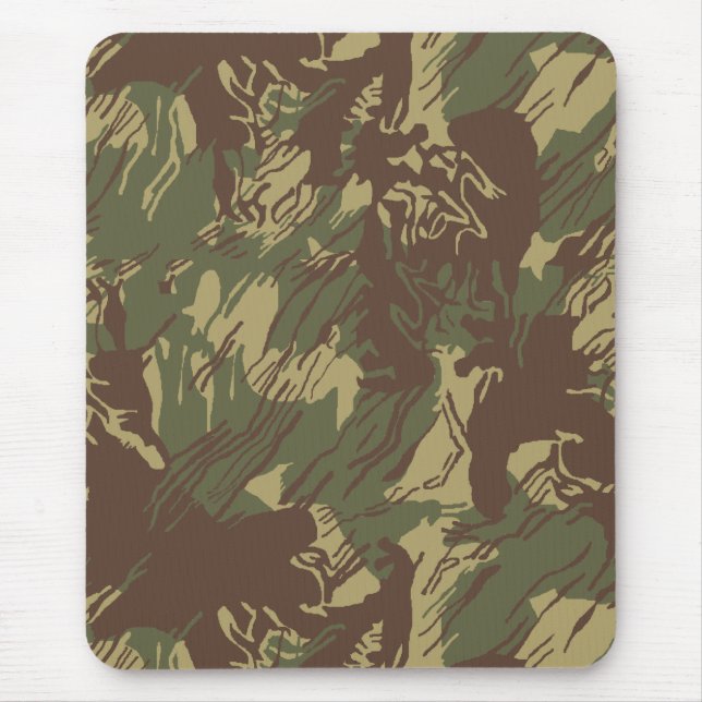 Rhodesian Brushstroke CAMO Mouse Mat (Front)
