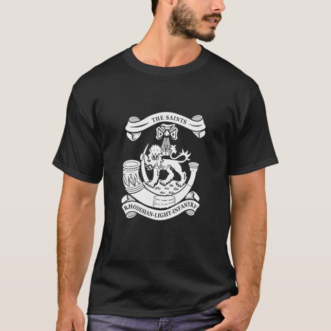 rhodesian light infantry t shirt (Front)