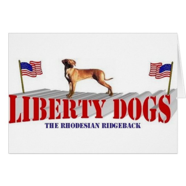 Rhodesian Ridgeback (Front Horizontal)