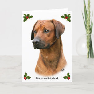 Rhodesian Ridgeback 9Y338D-039 Holiday Card