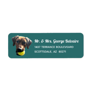 Rhodesian Ridgeback Address Labels