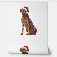 Rhodesian Ridgeback Christmas Lights Xmas Dog Love