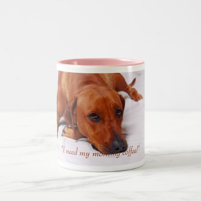 Rhodesian Ridgeback coffee mug (Center)