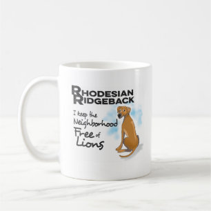 Rhodesian Ridgeback coffee mug