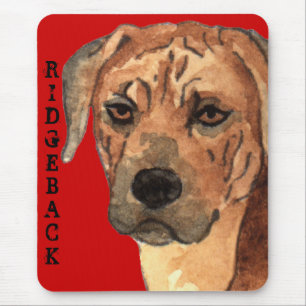 Rhodesian Ridgeback Colour Block Mouse Mat