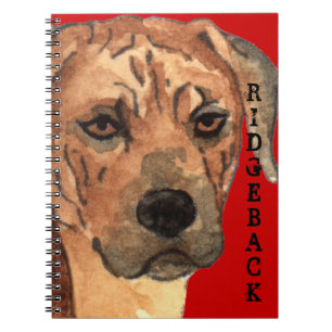 Rhodesian Ridgeback Colour Block Notebook