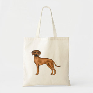 Rhodesian Ridgeback Cute Brown African Lion Dog Tote Bag
