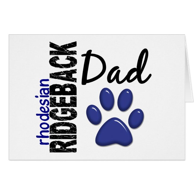 Rhodesian Ridgeback Dad 2 (Front Horizontal)
