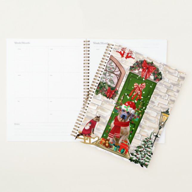Rhodesian Ridgeback Dog Christmas Gift Bag Planner (Display)