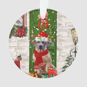 Rhodesian Ridgeback Dog Christmas Ornament