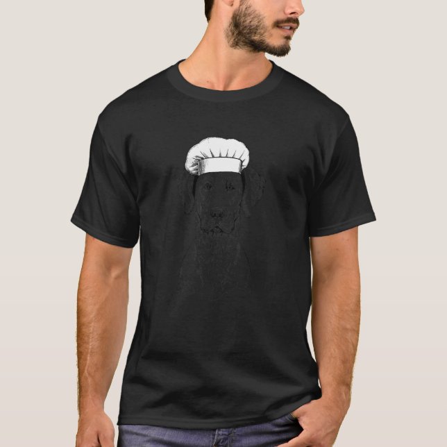 Rhodesian Ridgeback Dog Cook Chef  Cooking T-Shirt (Front)