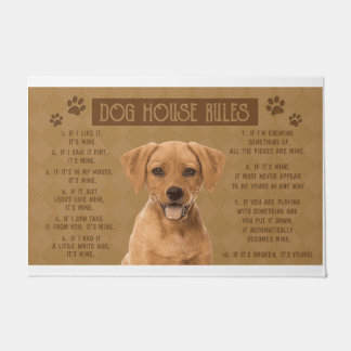 Rhodesian Ridgeback Dog House Rules, If It Broken Doormat
