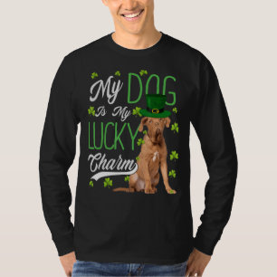 Rhodesian Ridgeback Dog  My Dog Is My Lucky Charm T-Shirt