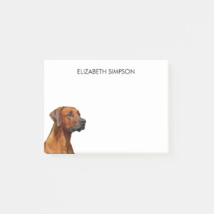 Rhodesian Ridgeback Dog Post-it Notes