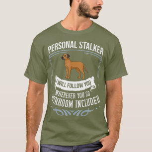 Rhodesian Ridgeback Dog Puppies Owner Lover _12 T-Shirt