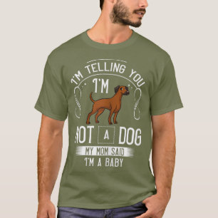 Rhodesian Ridgeback Dog Puppies Owner Lover _44 T-Shirt