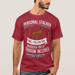Rhodesian Ridgeback Dog Puppies Owner Lover T-Shirt