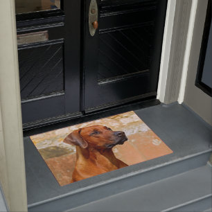 Rhodesian ridgeback doormat