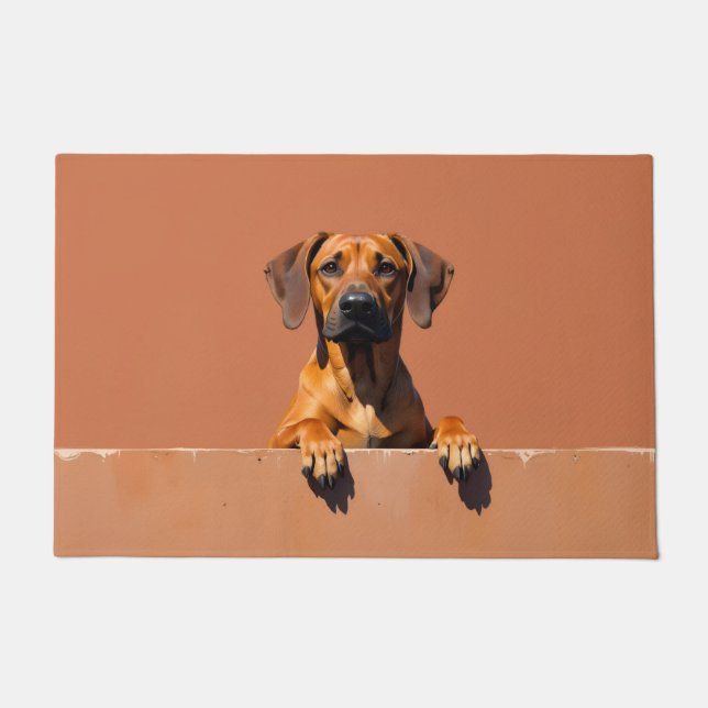 Rhodesian Ridgeback Doormat Art (Front)