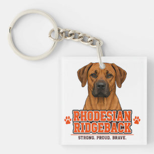 🐾 Rhodesian Ridgeback Family Pride 🐾 Key Ring