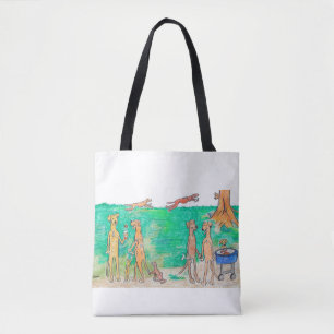 Rhodesian Ridgeback family reunion tote Bag