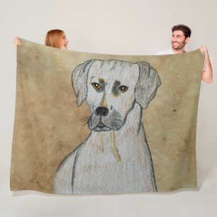 Rhodesian Ridgeback Fleece Blanket