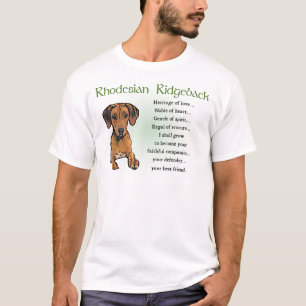 Rhodesian Ridgeback Gifts T-Shirt