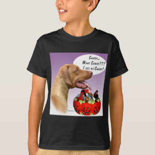 Rhodesian Ridgeback Halloween Candy T-Shirt