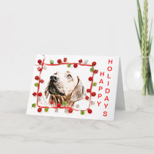 Rhodesian Ridgeback Holiday Card